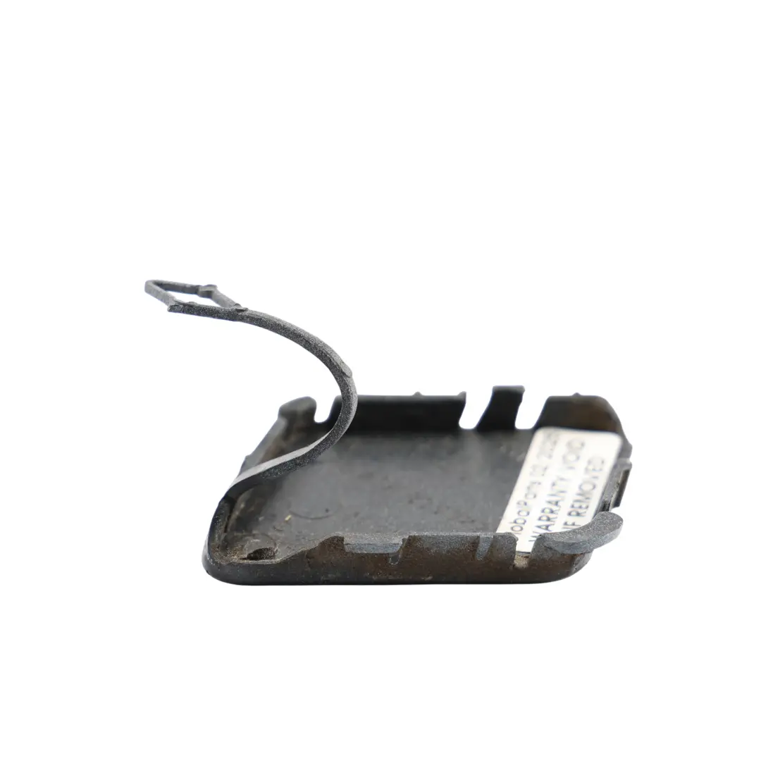 Front Bumper Towing Hook Eye Cover Obsidian Black Metallic - 197 to Mercedes R171 with Part number A1718850223 Mercedes R171 Front Bumper Towing Hook Eye Cover Obsidian Black Metallic - 197 - SKU A1718850223-OB - Part number A1718850223