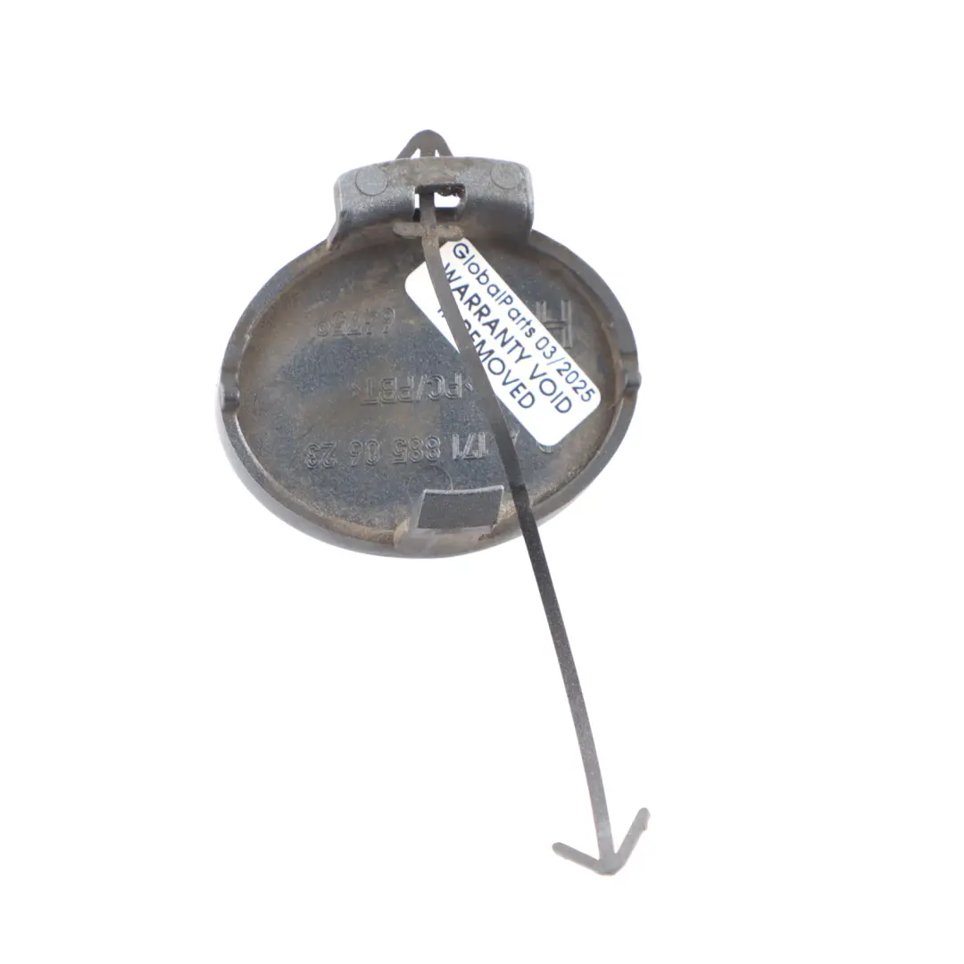 Mercedes SLK R171 Rear Bumper Towing Eye Cover Palladium Silver 792 - SKU A1718850623-PAL - Part number A1718850623