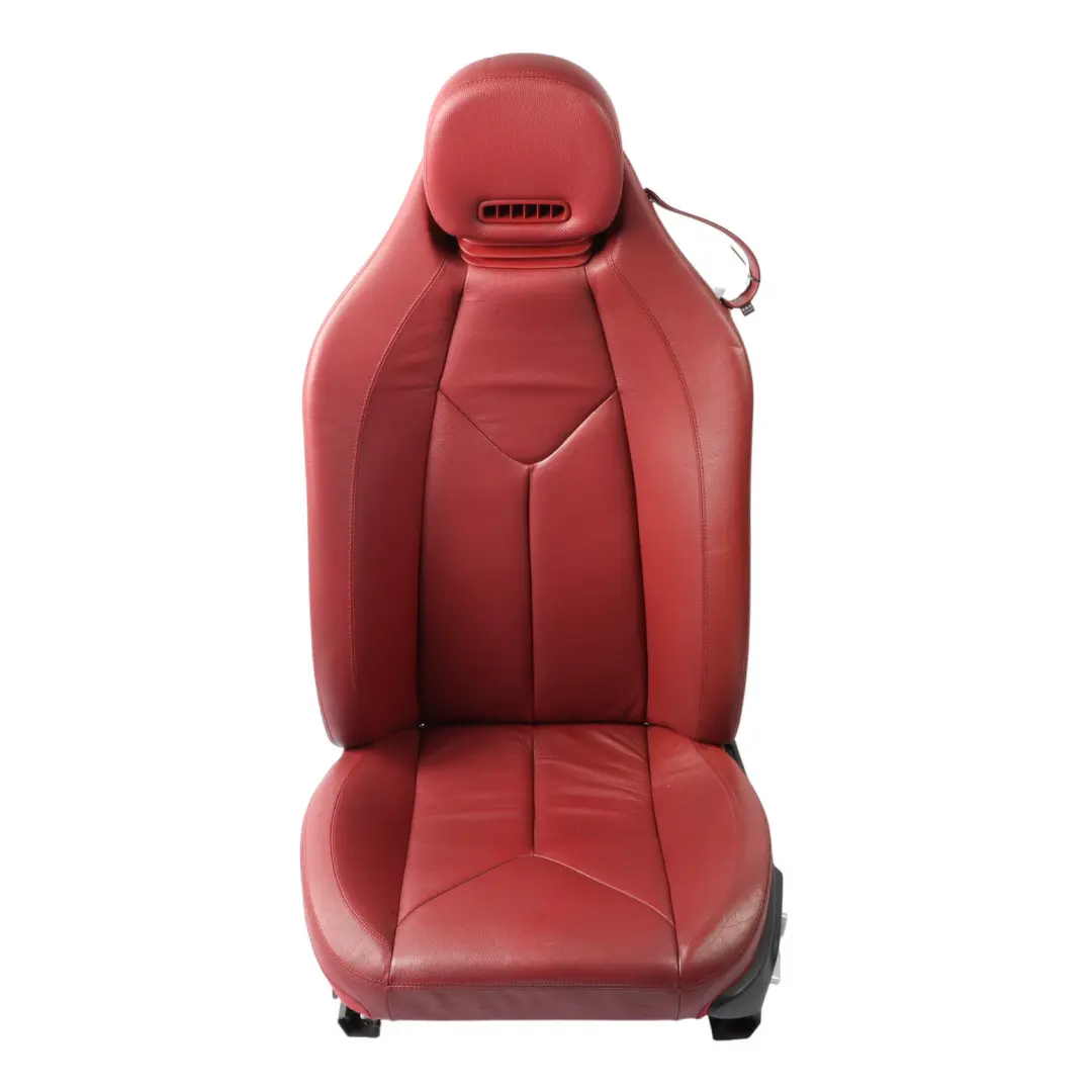Front Seat Left N/S Leather Nappa Semi-Aniline Red to Mercedes SLK R171 with Part number A1719103347 Mercedes SLK R171 Front Seat Left N/S Leather Nappa Semi-Aniline Red - SKU A1719103347-2 - Part number A1719103347