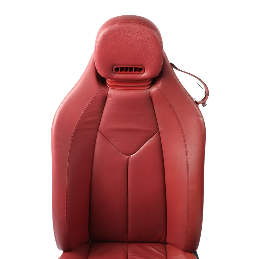 Mercedes SLK R171 Front Seat Left N/S Leather Nappa Semi-Aniline Red - SKU A1719103347-2 - Part number A1719103347