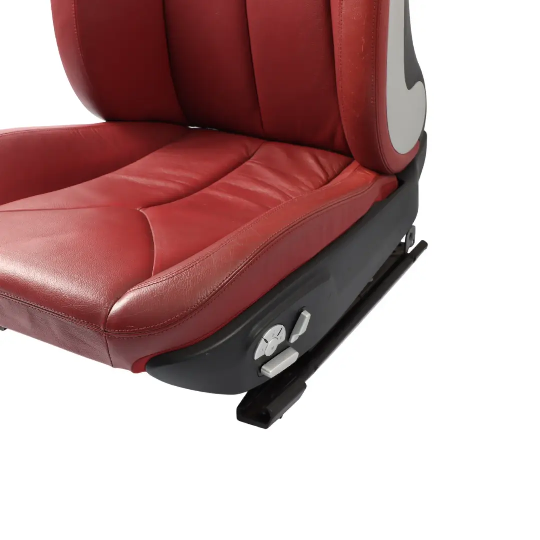 Fotel Lewy Przód Skóra Nappa Czerwona do Mercedes SLK R171 o numerze A1719103347 Mercedes SLK R171 Fotel Lewy Przód Skóra Nappa Czerwona - SKU A1719103347-2 - Numer Części A1719103347