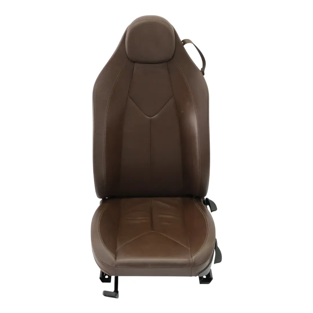 Front Left N/S Interior Leather Nappa Semi-Aniline Brown to Mercedes R171 Seat with Part number A1719103547 Mercedes R171 Seat Front Left N/S Interior Leather Nappa Semi-Aniline Brown - SKU A1719103547-1 - Part number A1719103547