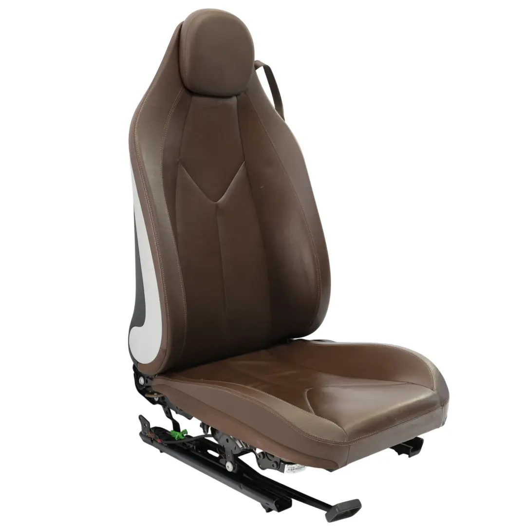 Mercedes R171 Sedile Anteriore Sinistro Interno Pelle Nappa Semi-Anilina Marrone - SKU A1719103547-1 - Numero di parte A1719103547