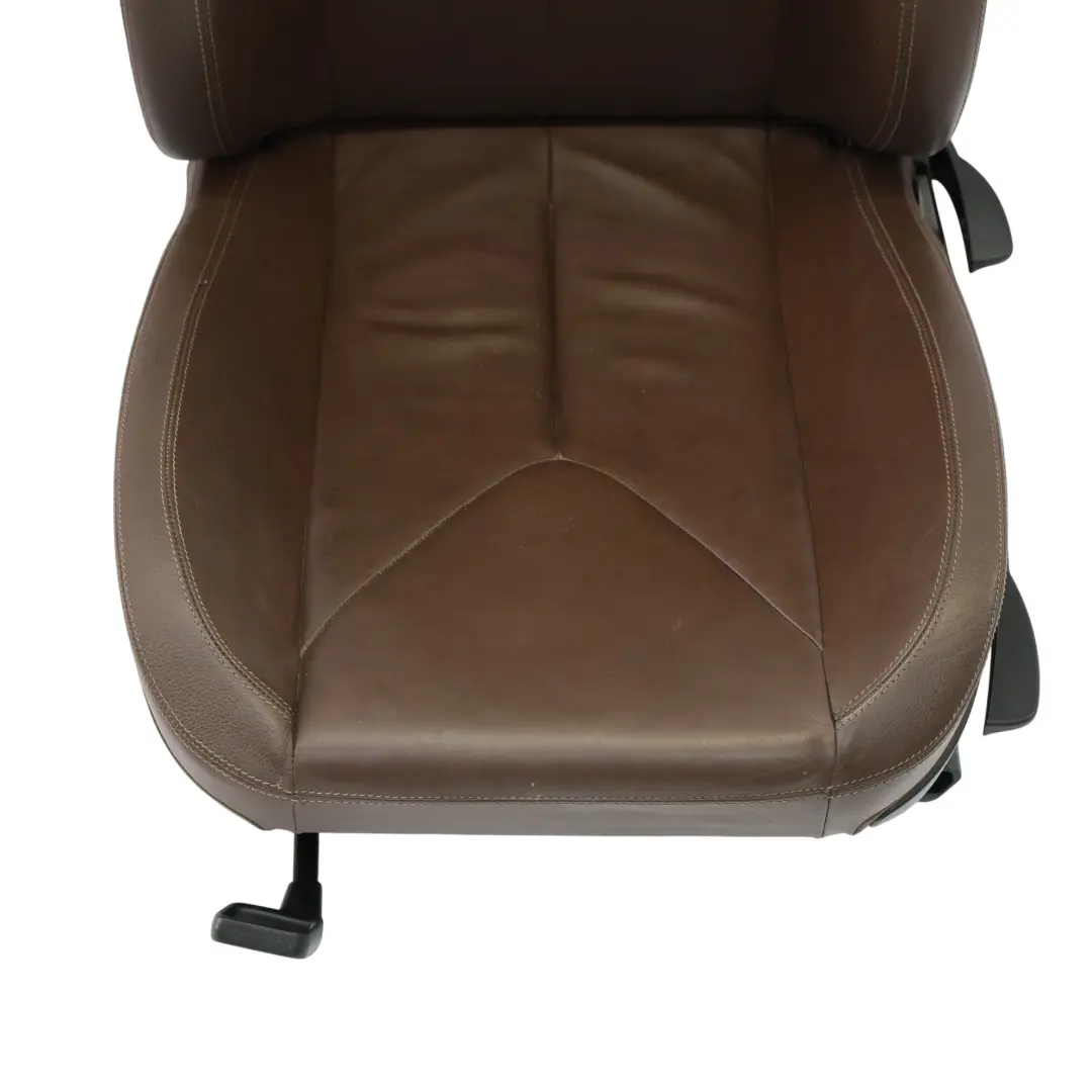 Mercedes R171 Sedile Anteriore Sinistro Interno Pelle Nappa Semi-Anilina Marrone - SKU A1719103547-1 - Numero di parte A1719103547