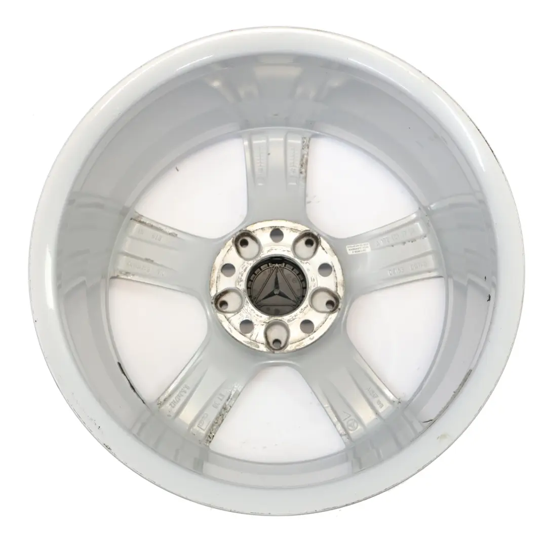 Alloy Wheel Rim 17" 8,5J ET:36 5 Spoke to Mercedes R172 Silver with Part number A1724013702 Mercedes R172 Silver Alloy Wheel Rim 17" 8,5J ET:36 5 Spoke - SKU A1724013702-1 - Part number A1724013702