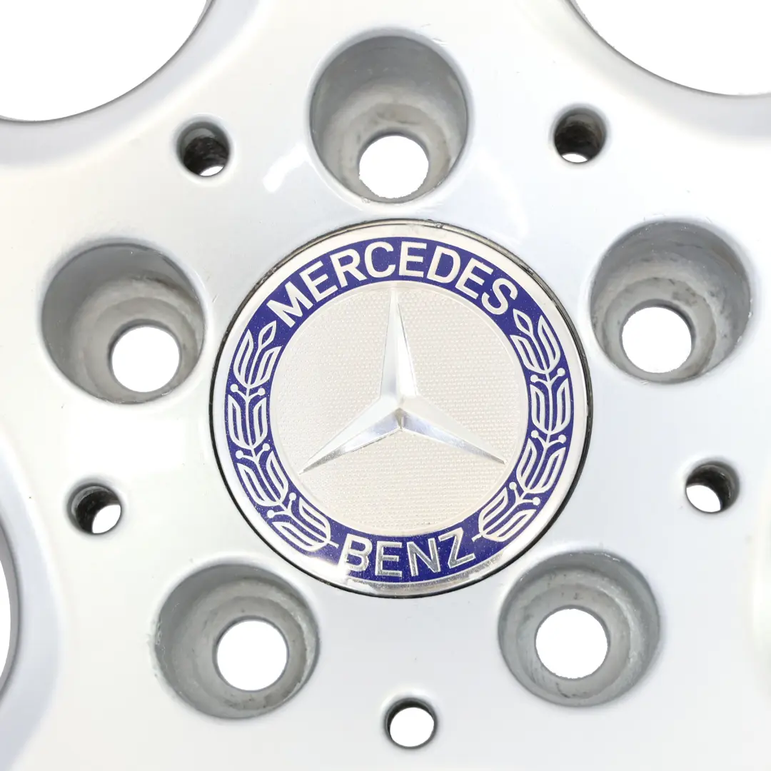 Alloy Wheel Rim 17" 8,5J ET:36 5 Spoke to Mercedes R172 Silver with Part number A1724013702 Mercedes R172 Silver Alloy Wheel Rim 17" 8,5J ET:36 5 Spoke - SKU A1724013702-1 - Part number A1724013702