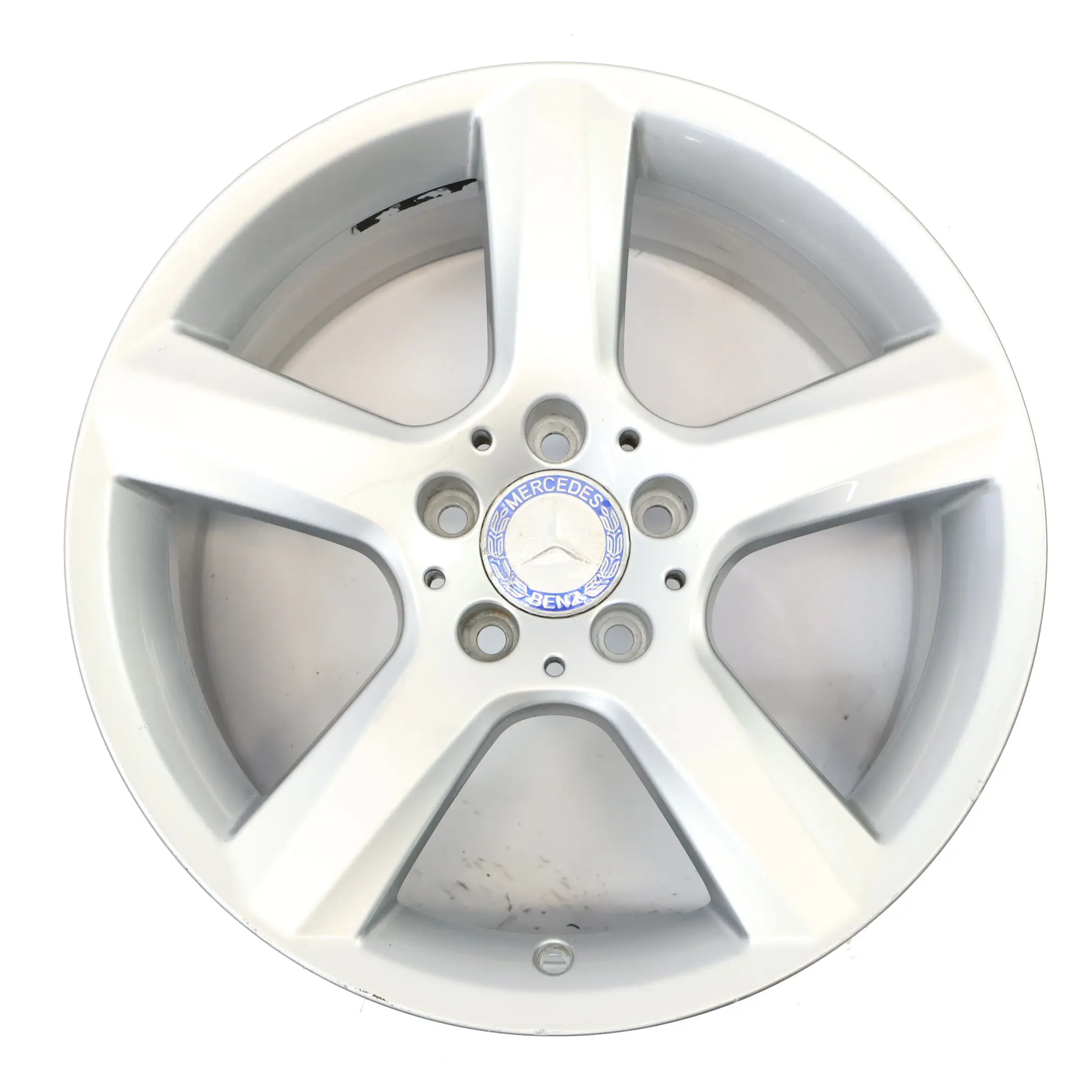 Mercedes R172 Cerchio in lega argento 17" 8,5J ET:36 5 razze A1724013702