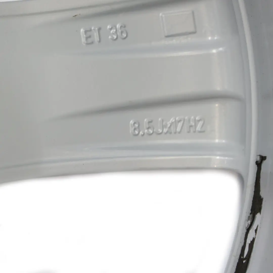  Llanta de aleación plateada Mercedes R172 17" 8,5J ET:36 5 radios - SKU A1724013702-2 - Número de pieza A1724013702