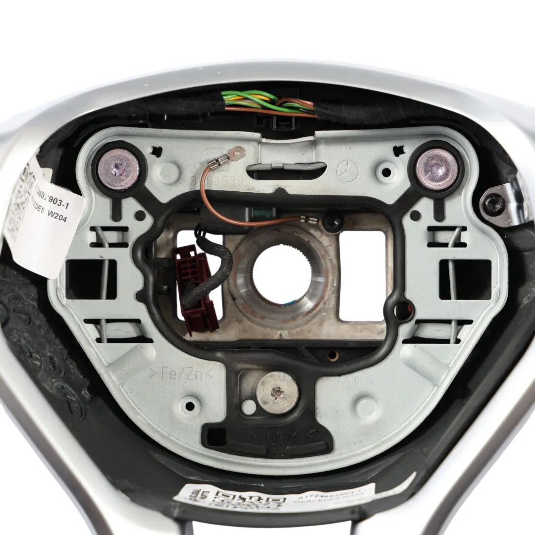 Volante Mercedes W176 W204 C207 W212 NUEVO Cuero Negro Sport - SKU A1724602903-1 - Número de pieza A1724602903