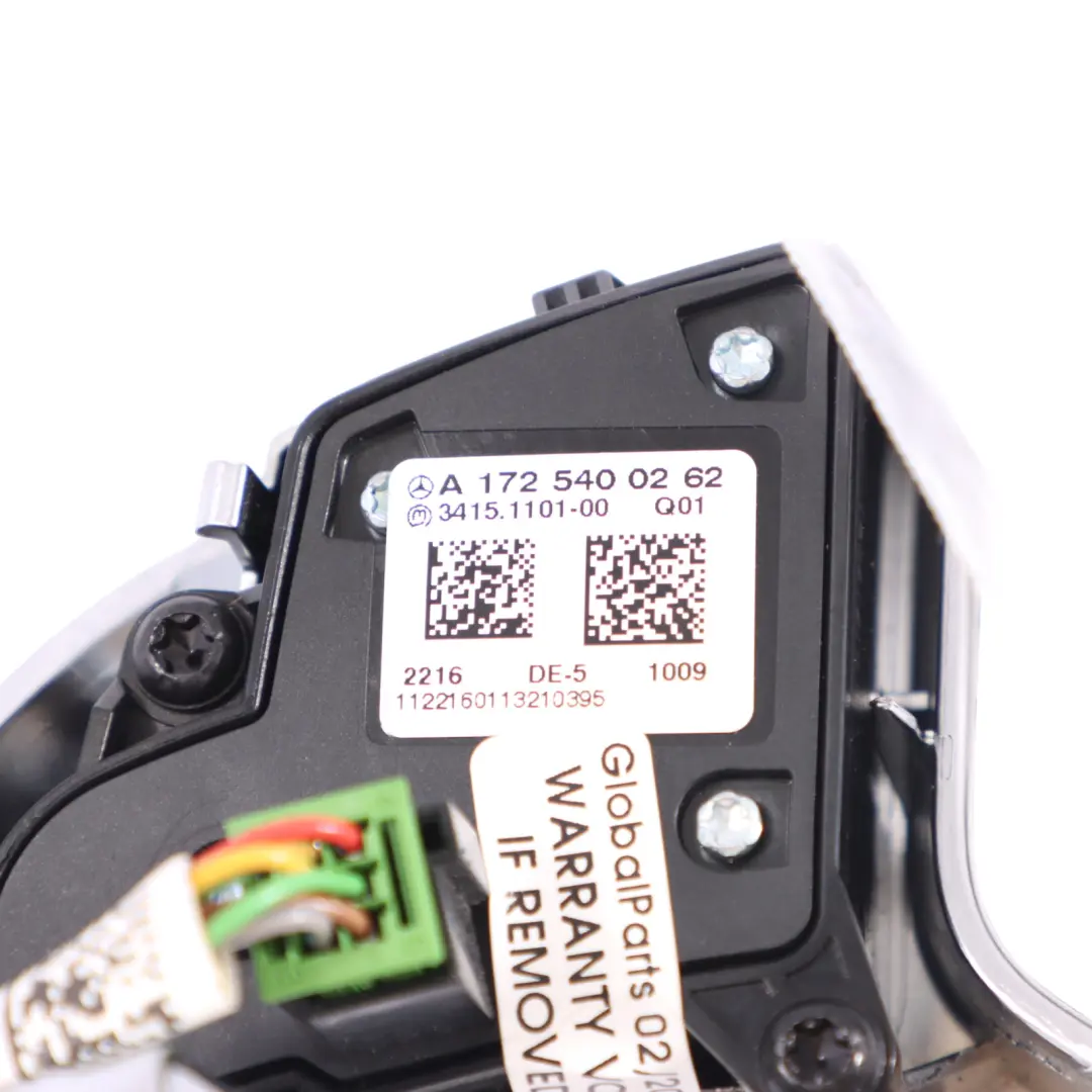 Steering Wheel Switch Mercedes W176 W204 Multifunction Button Trim to with Part number A1725400262 Steering Wheel Switch Mercedes W176 W204 Multifunction Button Trim - SKU A1725400262-4 - Part number A1725400262