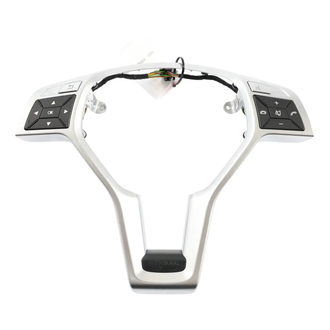 Interruttore Al Volante Pulsante Multifunzione Argento per Mercedes R172 con numero di parte A1725400362 Mercedes R172 Interruttore Al Volante Pulsante Multifunzione Argento - SKU A1725400362-2 - Numero di parte A1725400362