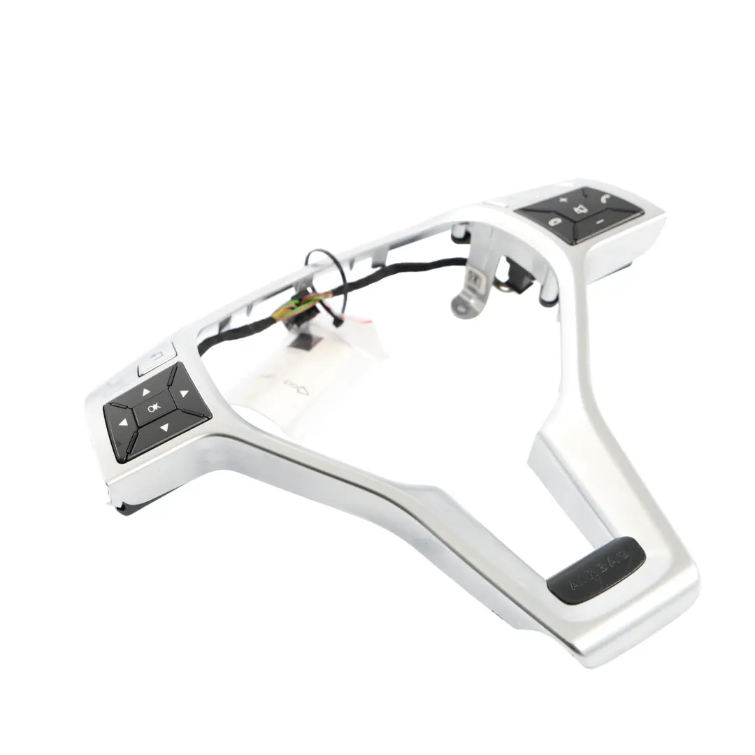 Volant Bouton Multifonction Garniture Argent pour Mercedes R172 à propos du numéro de pièce A1725400362 Mercedes R172 Volant Bouton Multifonction Garniture Argent - SKU A1725400362-2 - Numéro de pièce A1725400362