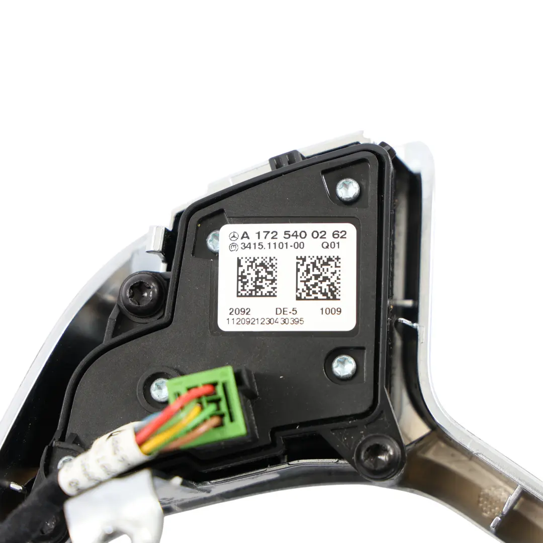 Steering Wheel Switch Multifunction Button Silver Trim to Mercedes R172 with Part number A1725400362 Mercedes R172 Steering Wheel Switch Multifunction Button Silver Trim - SKU A1725400362-2 - Part number A1725400362
