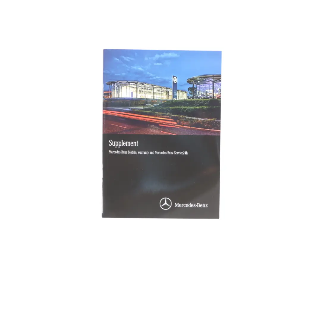 Mercedes SLK R172 Owner's Manual Handbook Booklets Case Wallet - SKU A1725840881 - Part number A1725840881