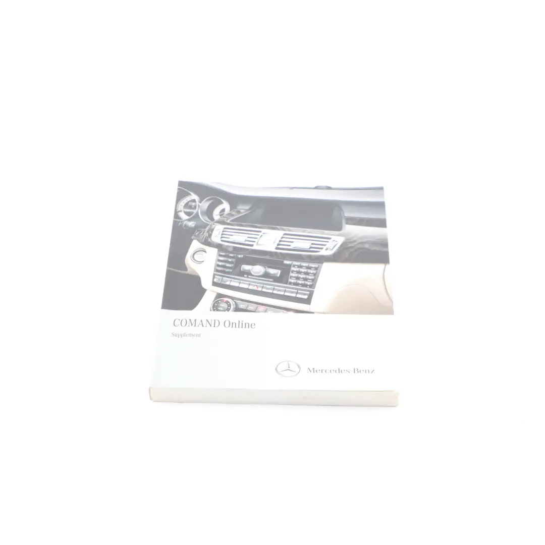 Mercedes C204 Owner's Handbook Instructions Book Booklet - SKU A1725843981 - Part number A1725843981