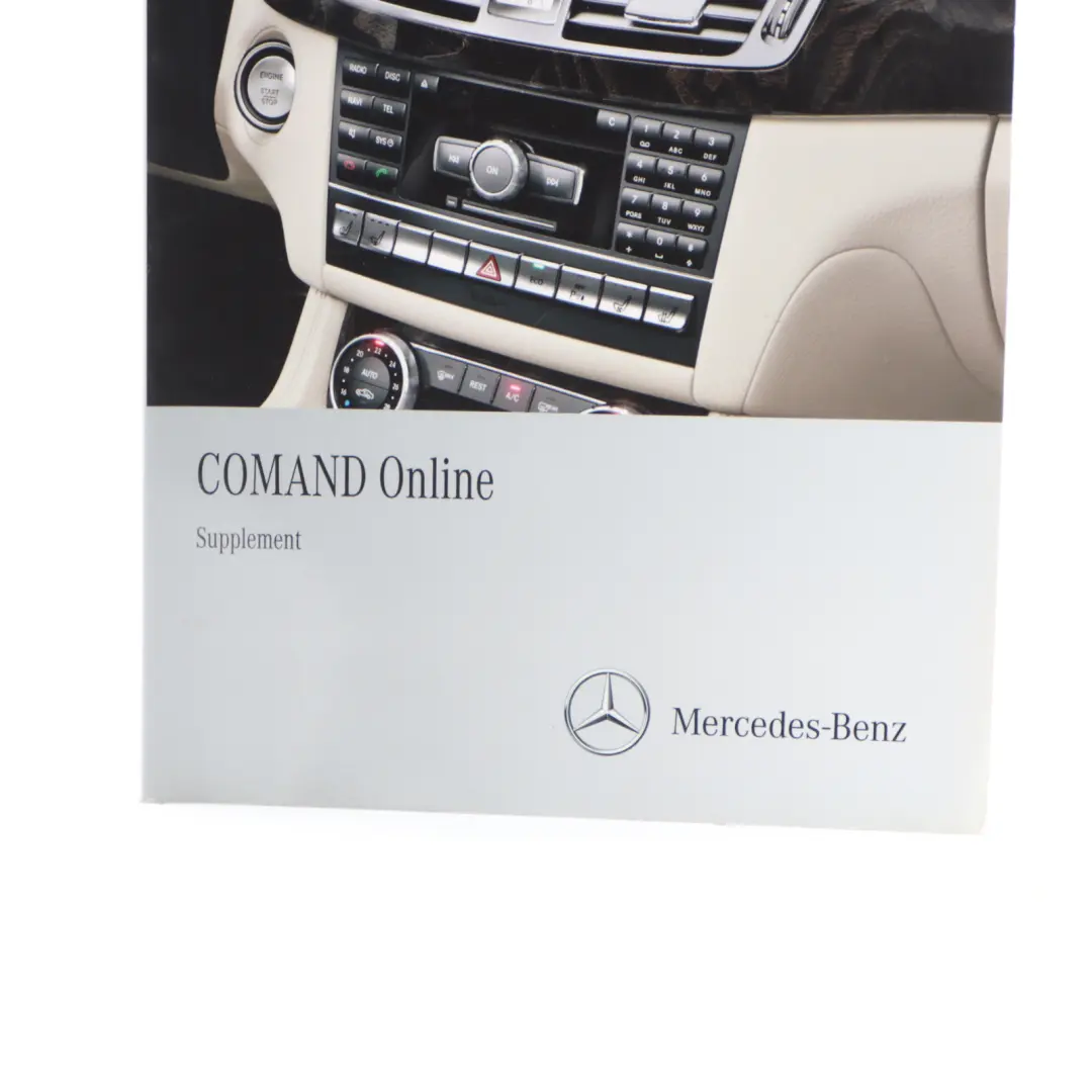 Mercedes C204 Owner's Handbook Instructions Book Booklet - SKU A1725843981 - Part number A1725843981