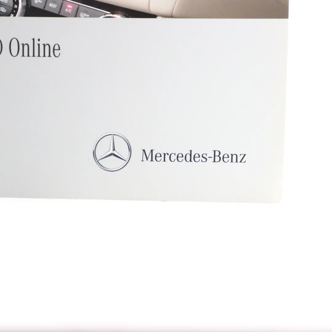 Mercedes C204 Owner's Handbook Instructions Book Booklet - SKU A1725843981 - Part number A1725843981