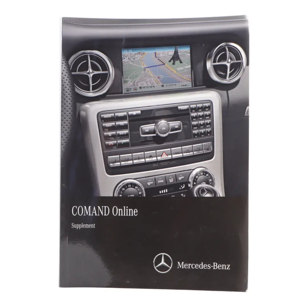 Owner's Handbook Command Online to Mercedes W204 with Part number A1725845700 Mercedes W204 Owner's Handbook Command Online - SKU A1725845700 - Part number A1725845700
