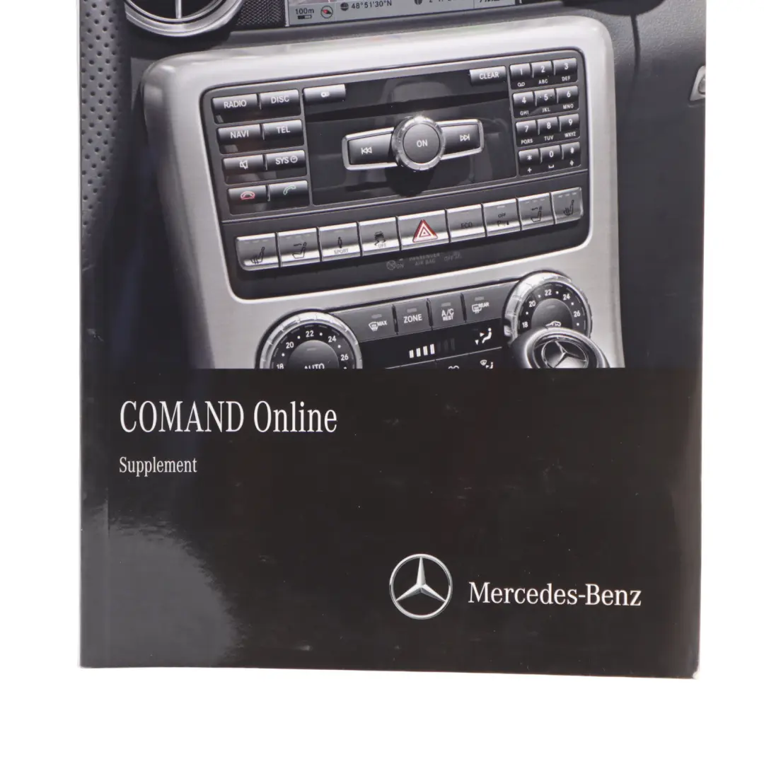 Owner's Handbook Command Online to Mercedes W204 with Part number A1725845700 Mercedes W204 Owner's Handbook Command Online - SKU A1725845700 - Part number A1725845700
