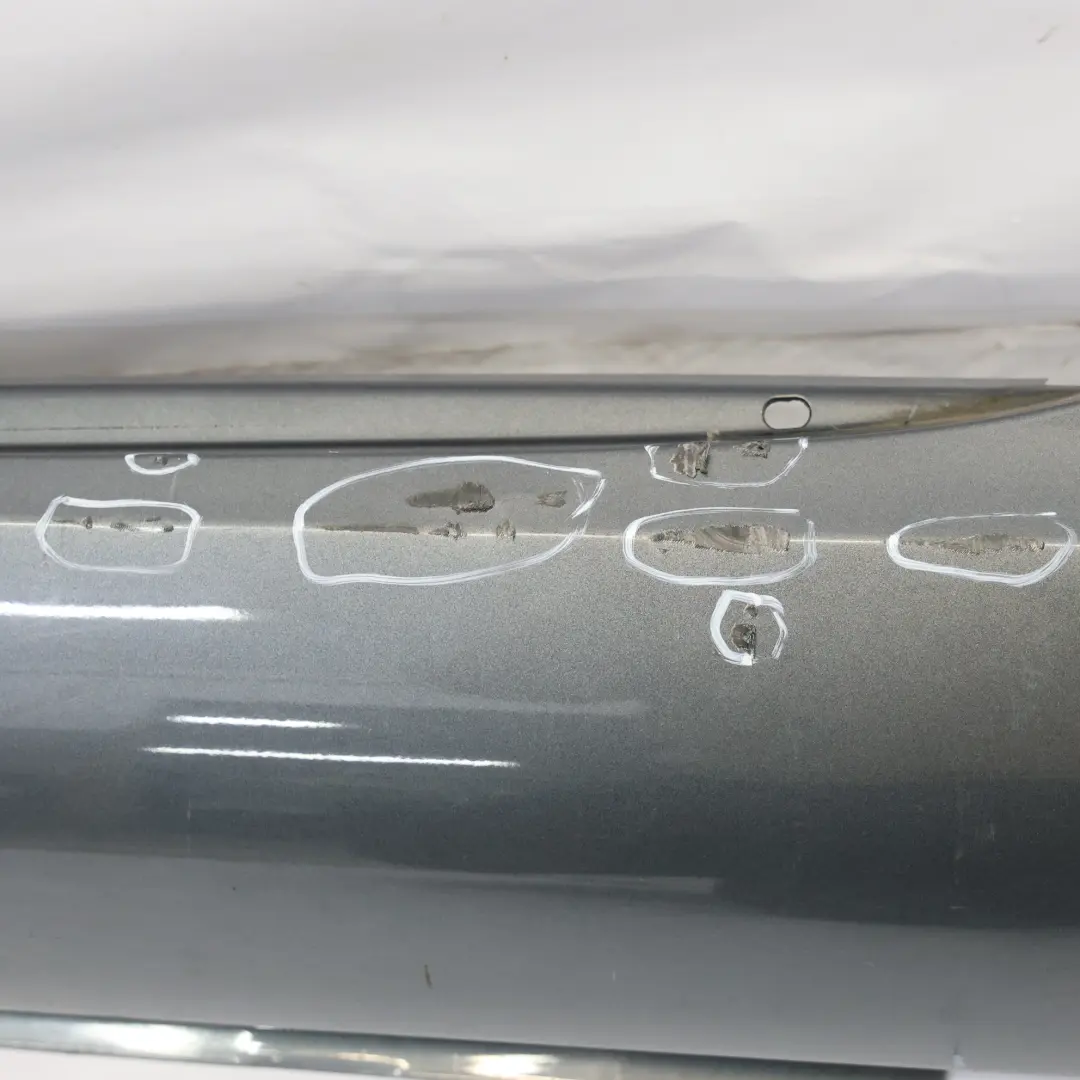 Mercedes R172 Próg Lewy Listwa Progowa AMG Selenite Grey Szary - 992 - SKU A1726980154-SEL - Numer Części A1726980154