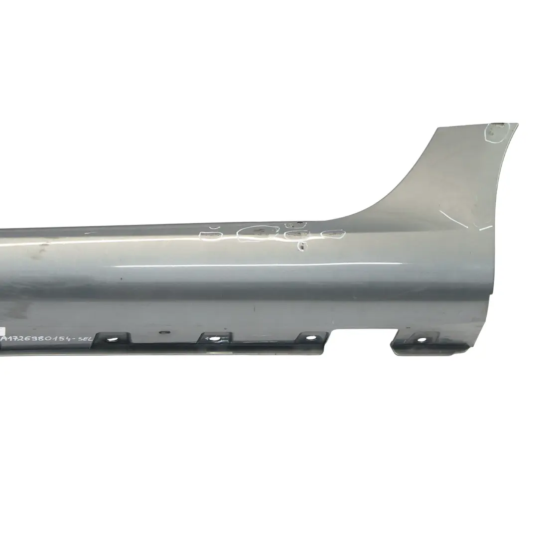 Mercedes R172 Türschwellerabdeckung AMG Schürze Links Selenitgrau - 992 - SKU A1726980154-SEL - Teilenummer A1726980154