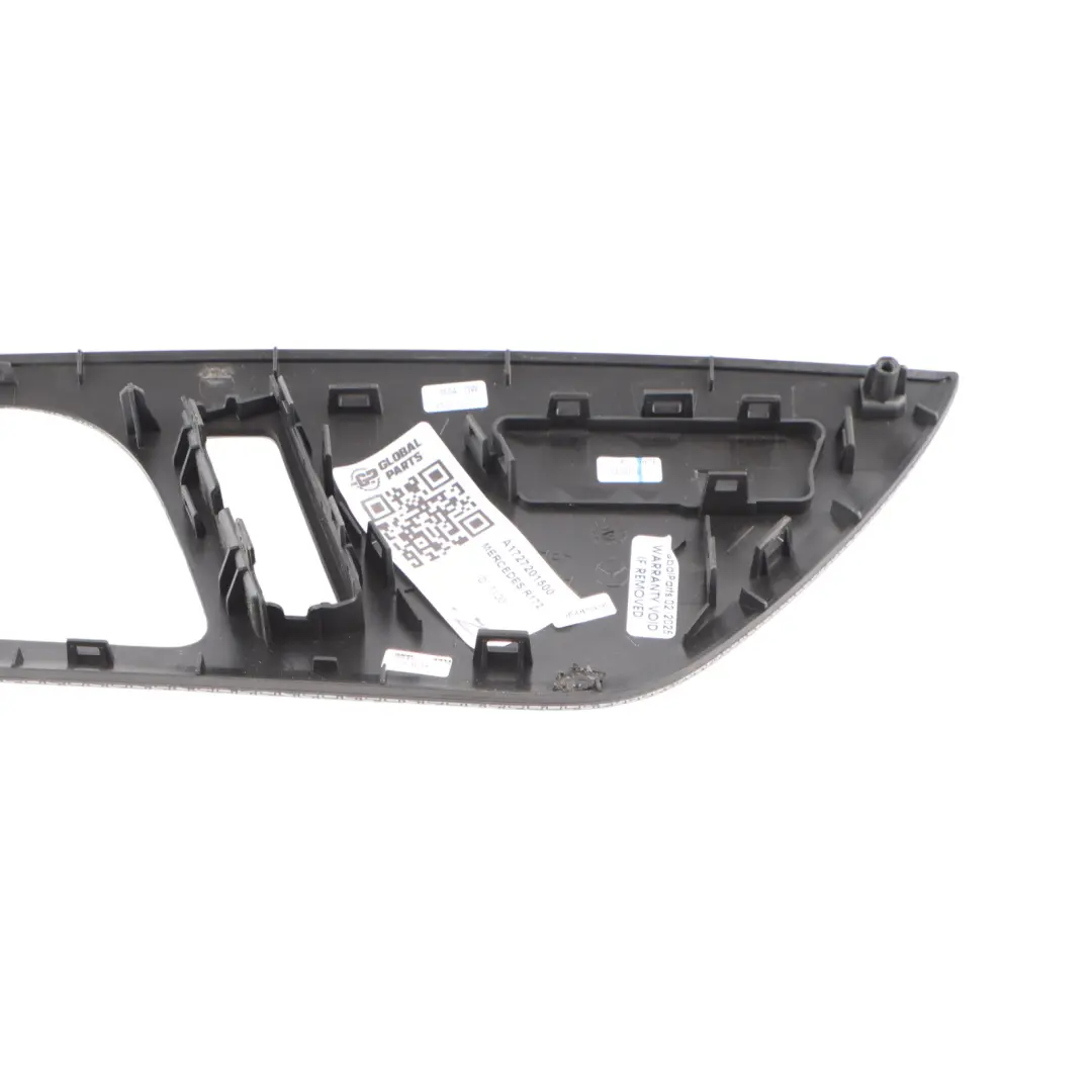 Door Card Handle Cover Inner Interior Front Right O/S to Mercedes R172 with Part number A1727201500 Mercedes R172 Door Card Handle Cover Inner Interior Front Right O/S - SKU A1727201500 - Part number A1727201500