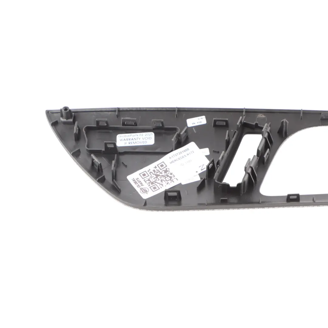 Door Card Handle Cover Inner Interior Front Left N/S to Mercedes R172 with Part number A1727201600 Mercedes R172 Door Card Handle Cover Inner Interior Front Left N/S - SKU A1727201600 - Part number A1727201600