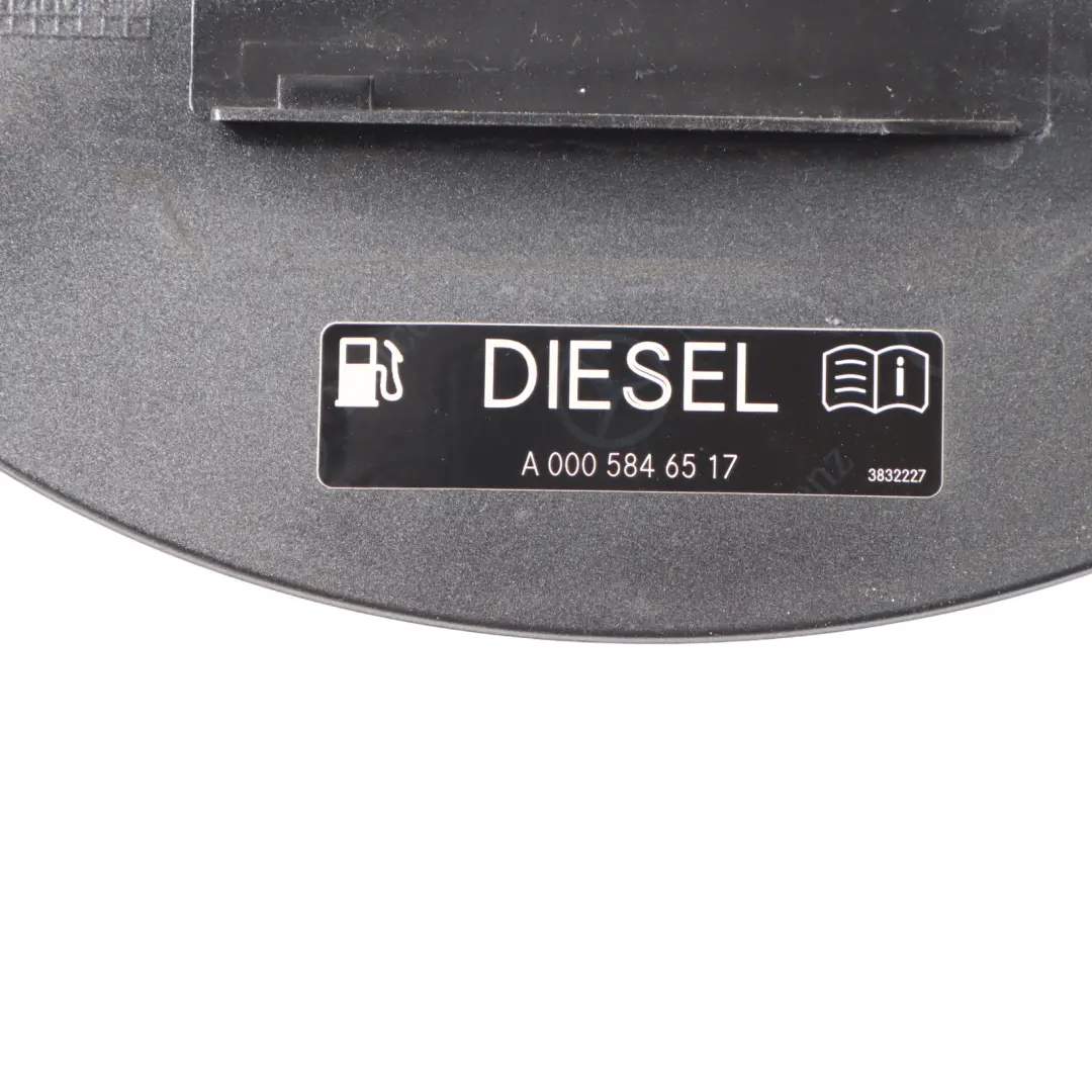 Fuel Flap Mercedes SLK R172 Fuel Filler Cap Selenite Grey - 992 - SKU A1727500006-SEL - Part number A1727500006