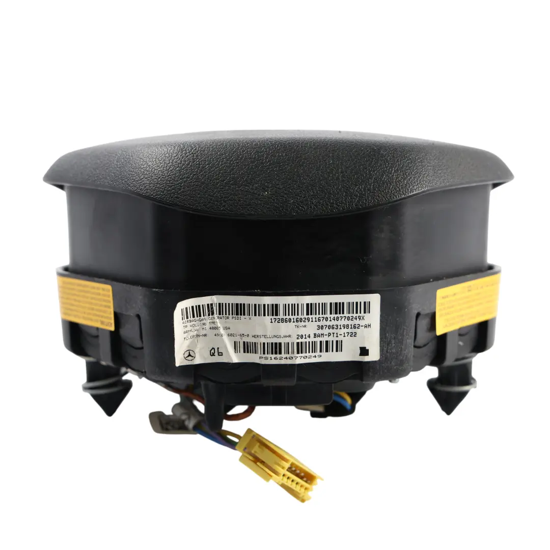 W207 Volante Lado Conductor Airbag Módulo Unidad para Mercedes W204 con número de pieza A1728601602 Mercedes W204 W207 Volante Lado Conductor Airbag Módulo Unidad - SKU A1728601602-1 - Número de pieza A1728601602