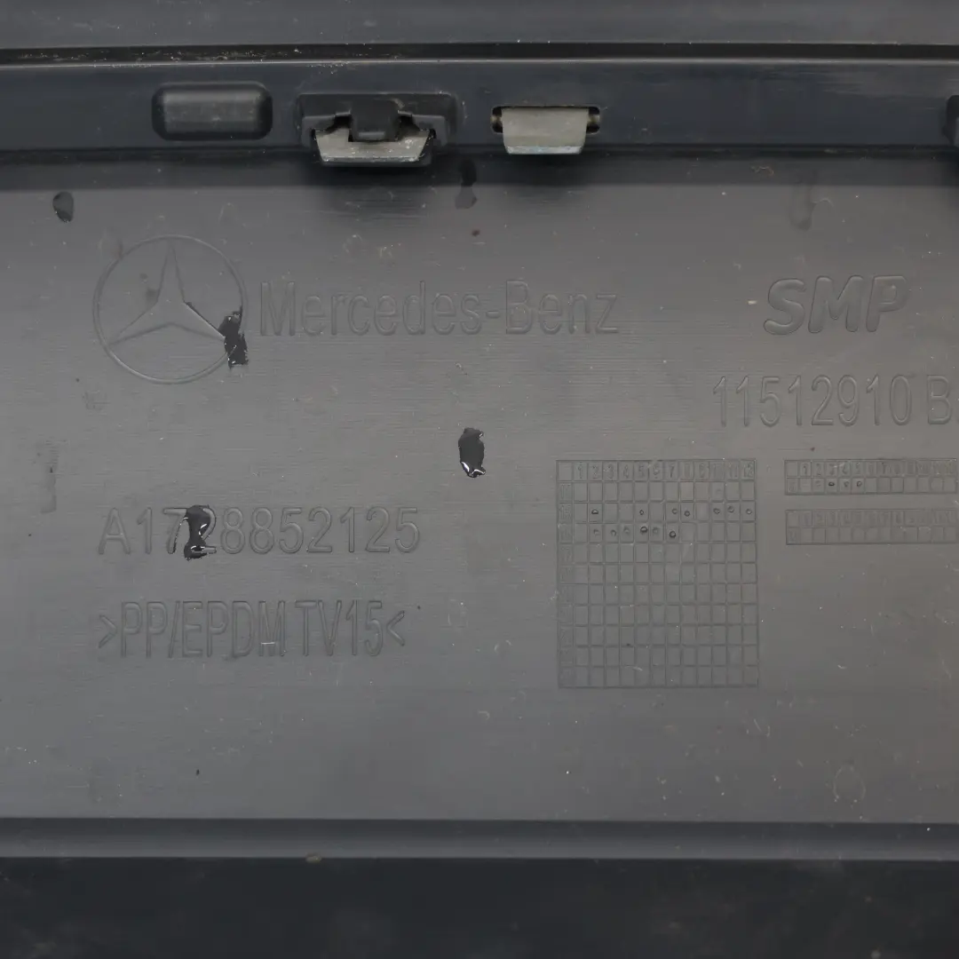 Mercedes R172 Parachoques Trasero Difusor Inferior Panel Cubierta - SKU A1728852125-1 - Número de pieza A1728852125