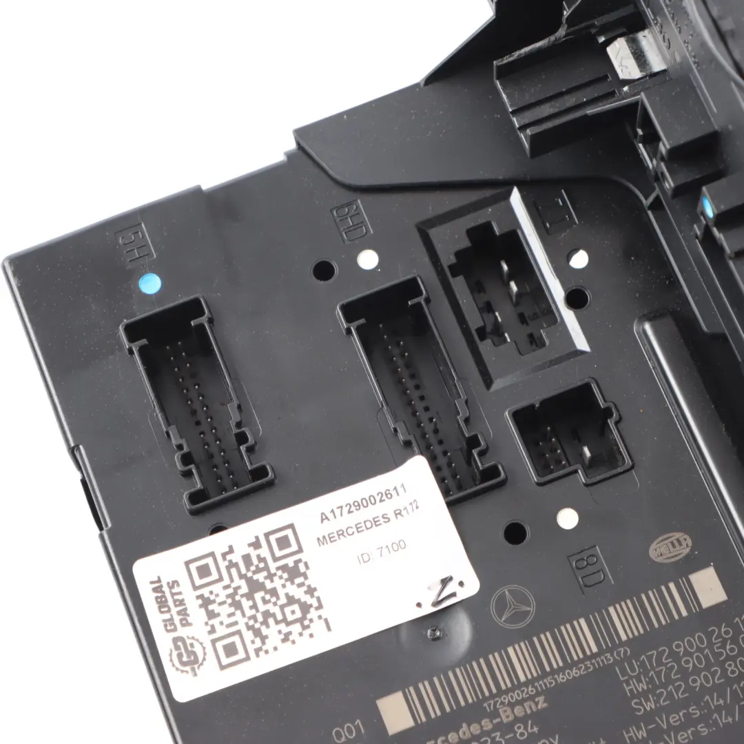 Mercedes SLK R172 Rear Fuse Box Relay Control Unit SAM Body Module - SKU A1729002611 - Part number A1729002611