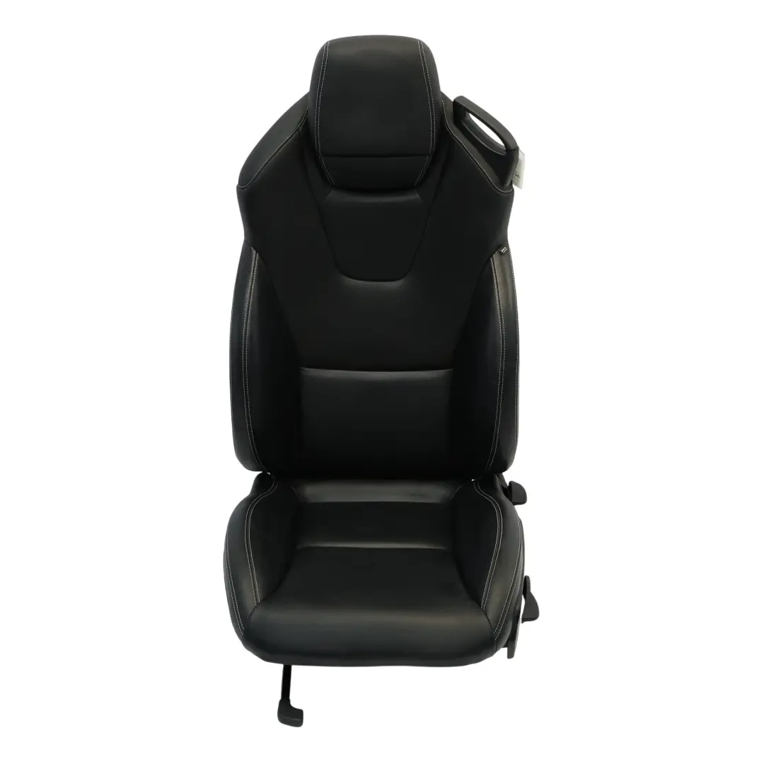 Front Left N/S Interior Leather Black to Mercedes SLK R172 Seat with Part number A1729103004 Mercedes SLK R172 Seat Front Left N/S Interior Leather Black - SKU A1729103004-2 - Part number A1729103004