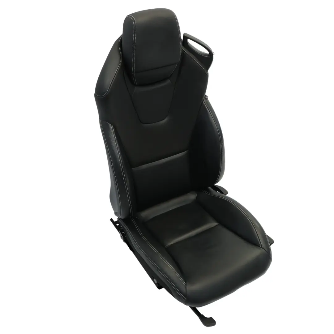 Sitz Vorne Links Interieur Leder Schwarz für Mercedes SLK R172 mit Teilenummer A1729103004 Mercedes SLK R172 Sitz Vorne Links Interieur Leder Schwarz - SKU A1729103004-2 - Teilenummer A1729103004