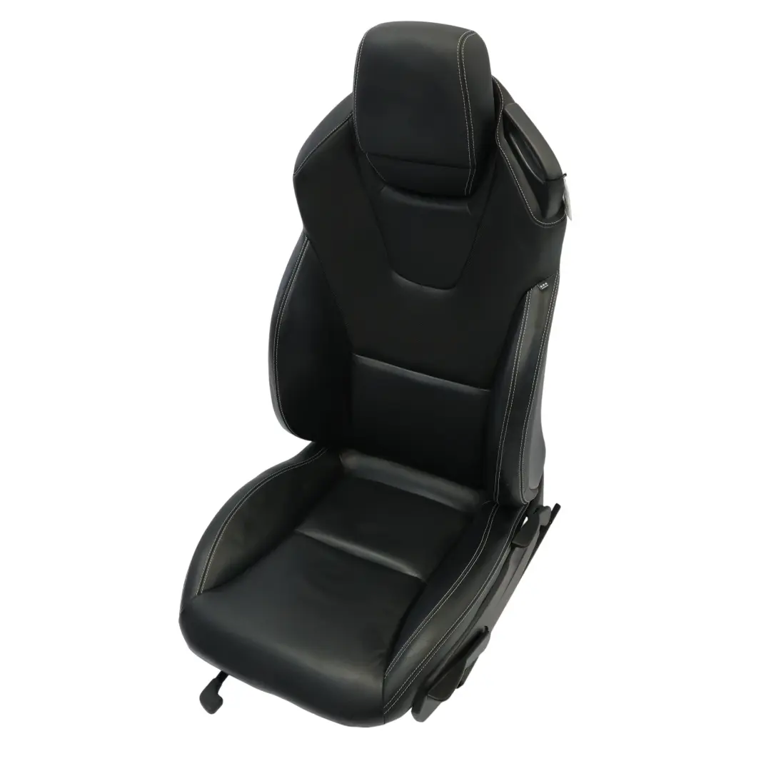 Front Left N/S Interior Leather Black to Mercedes SLK R172 Seat with Part number A1729103004 Mercedes SLK R172 Seat Front Left N/S Interior Leather Black - SKU A1729103004-2 - Part number A1729103004