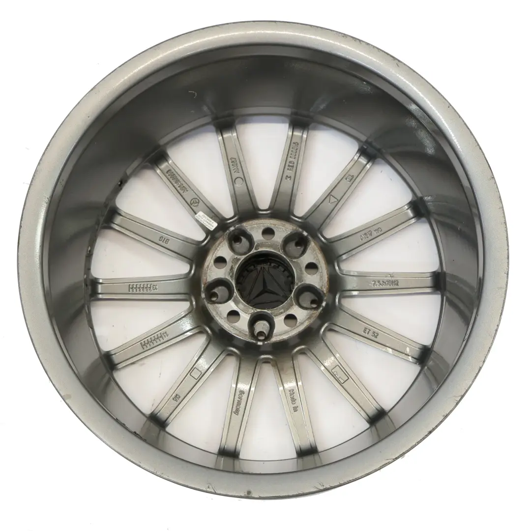 Mercedes W176 AMG Wheel Alloy Rim 18" 14 Spoke ET:52 7.5J - SKU A1764010200-4 - Part number A1764010200