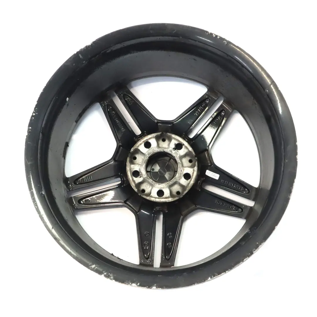 Mercedes W176 W246 AMG Wheel Alloy Rim 18" 5 Double Spoke ET:52 7.5J - SKU A1764010302-9 - Part number A1764010302