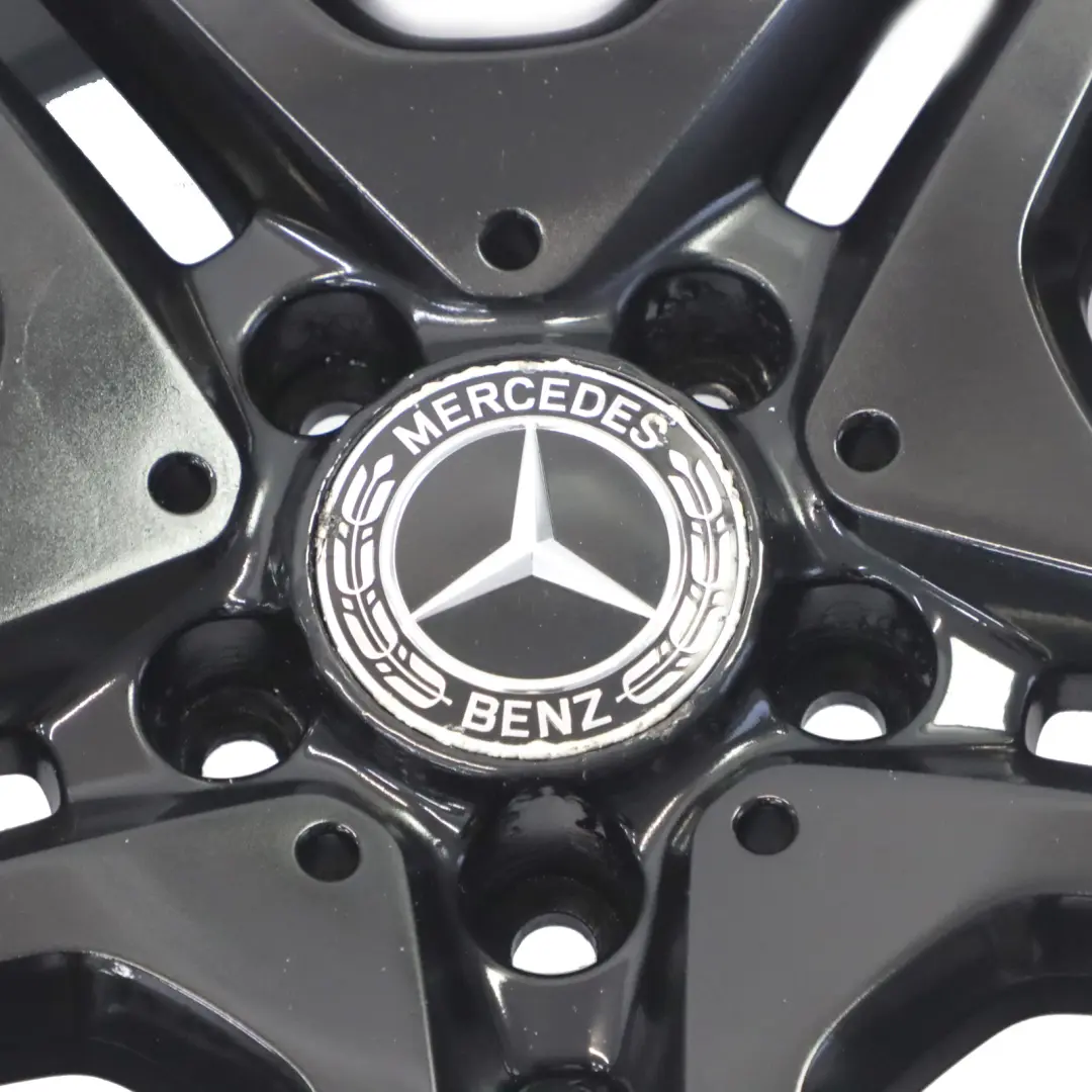 Alloy Rim 18" 5 Double Spoke ET:52 7.5J to Mercedes W176 W246 AMG Wheel with Part number A1764010302 Mercedes W176 W246 AMG Wheel Alloy Rim 18" 5 Double Spoke ET:52 7.5J - SKU A1764010302-9 - Part number A1764010302