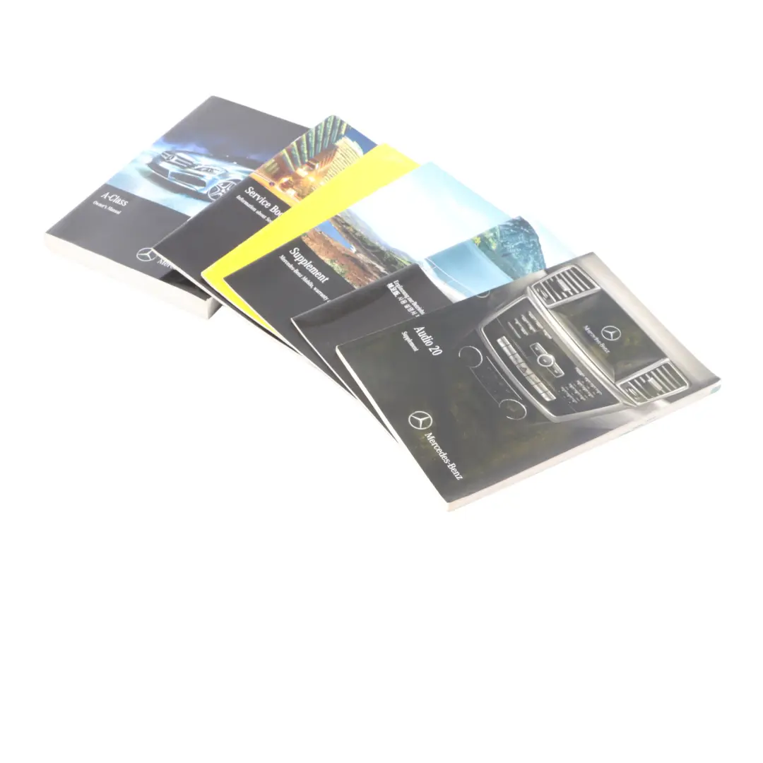 Owner's Handbook Service Booklet Slipcase Pouch Case Wallet to Mercedes W176 with Part number A1765843401 Mercedes W176 Owner's Handbook Service Booklet Slipcase Pouch Case Wallet - SKU A1765843401 - Part number A1765843401