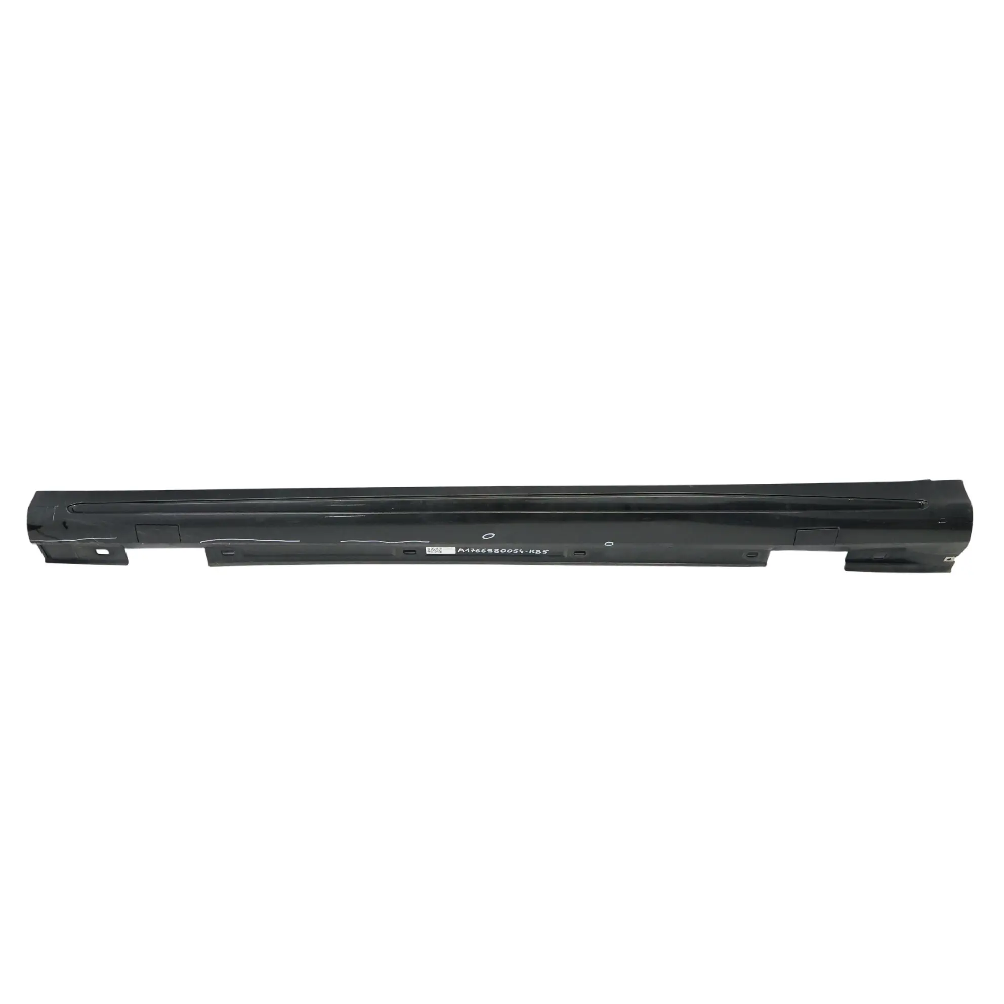 Mercedes W176 Side Skirt AMG Left N/S Door Sill Cover W246 Cosmic Black - 191