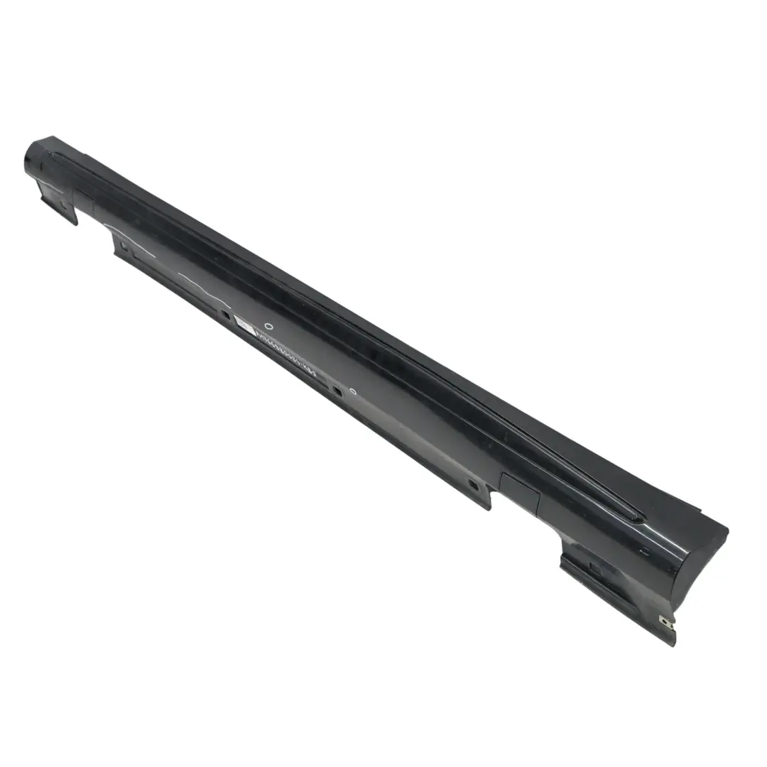 Mercedes W176 Side Skirt AMG Left N/S Door Sill Cover W246 Cosmic Black - 191 - SKU A1766980054-KB5 - Part number A1766980054