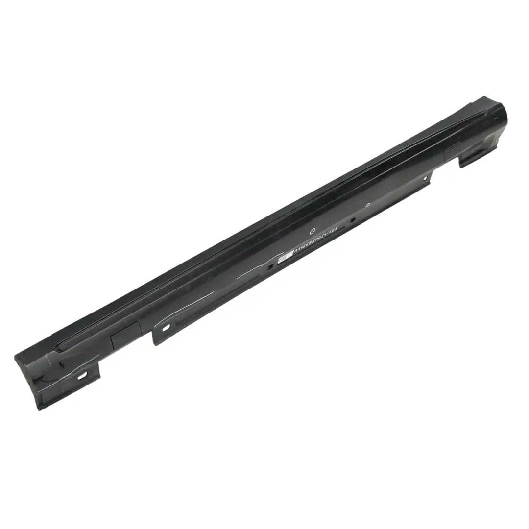 Mercedes W176 Side Skirt AMG Left N/S Door Sill Cover W246 Cosmic Black - 191 - SKU A1766980054-KB5 - Part number A1766980054