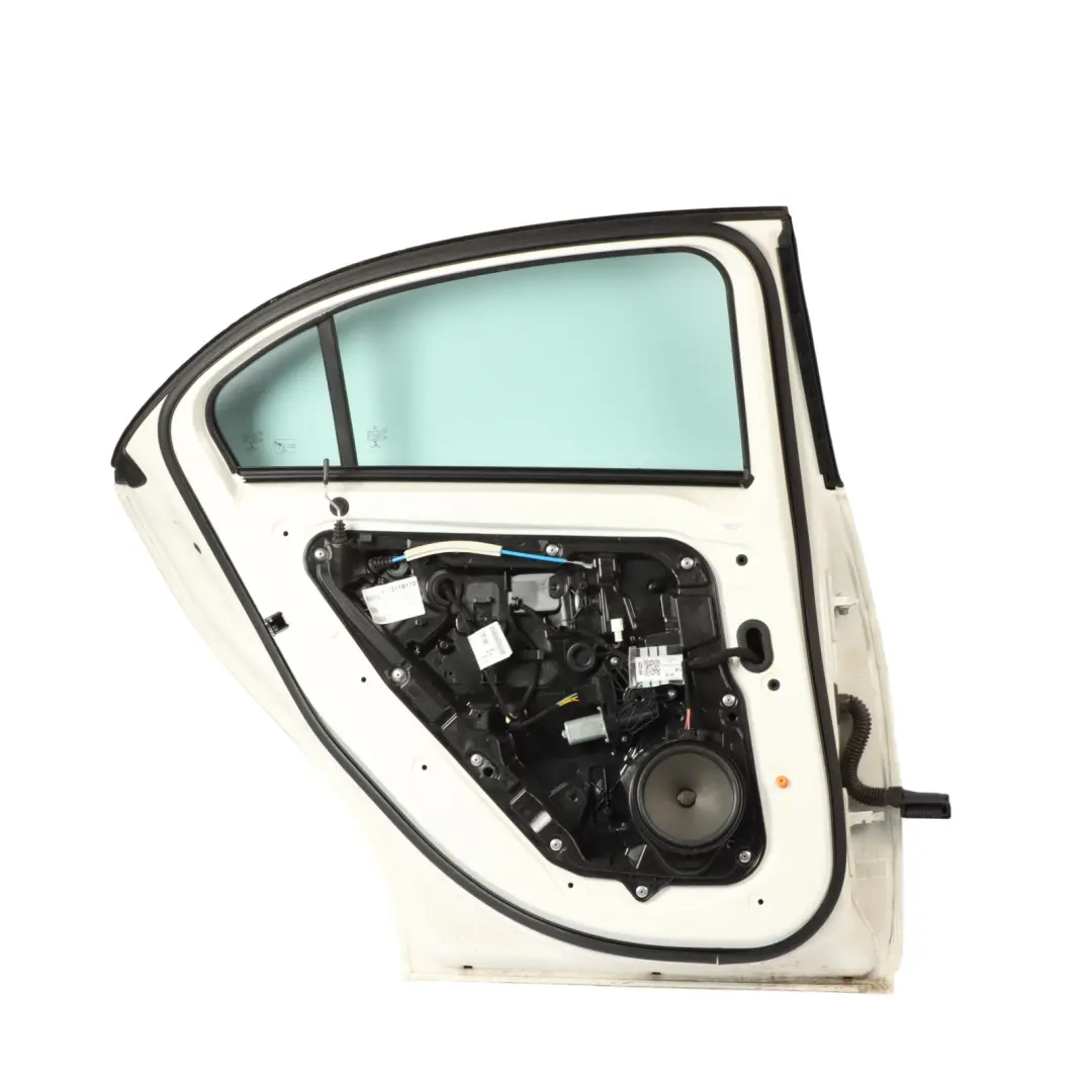 Mercedes W176 Door Rear Left N/S A-Class Calcite White - 650 - SKU A1767300105-CW - Part number A1767300105