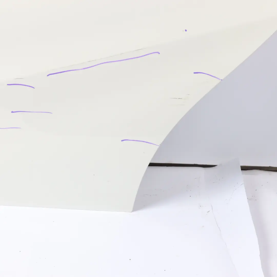 Mercedes W176 Door Rear Left N/S A-Class Calcite White - 650 - SKU A1767300105-CW - Part number A1767300105