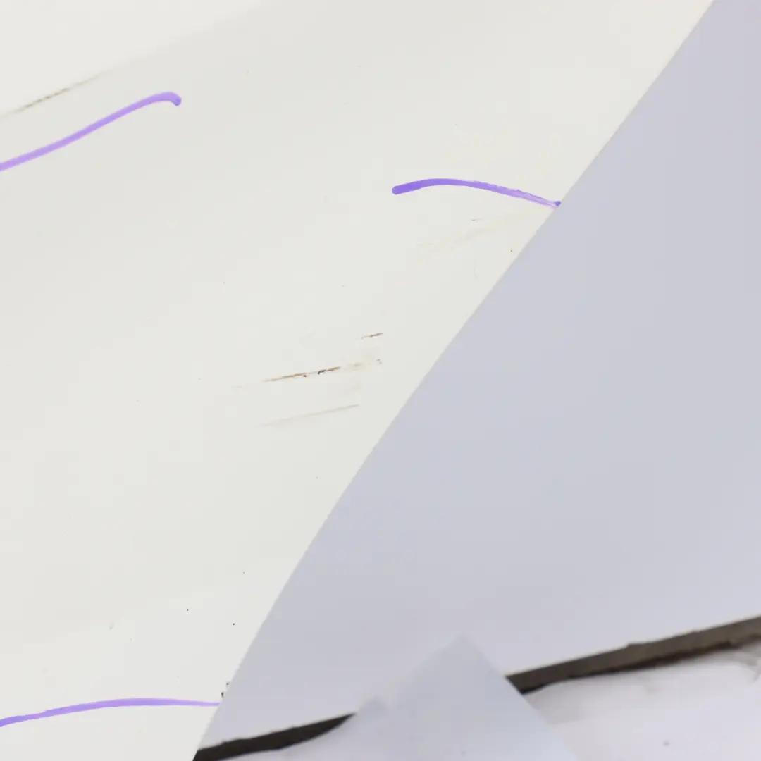 Mercedes W176 Door Rear Left N/S A-Class Calcite White - 650 - SKU A1767300105-CW - Part number A1767300105