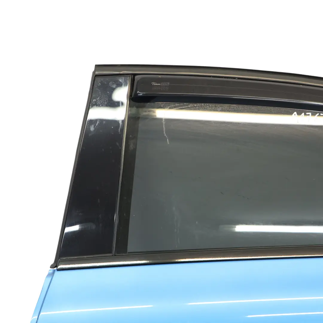 Tür Hinten Links A-Klasse South Seas Blue Blau Metallic - 162 für Mercedes W176 mit Teilenummer A1767300105 Mercedes W176 Tür Hinten Links A-Klasse South Seas Blue Blau Metallic - 162 - SKU A1767300105-SSB - Teilenummer A1767300105