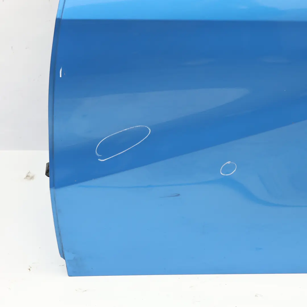 Mercedes W176 Puerta Trasera Izquierda South Seas Blue Metallic - 162 - SKU A1767300105-SSB - Número de pieza A1767300105
