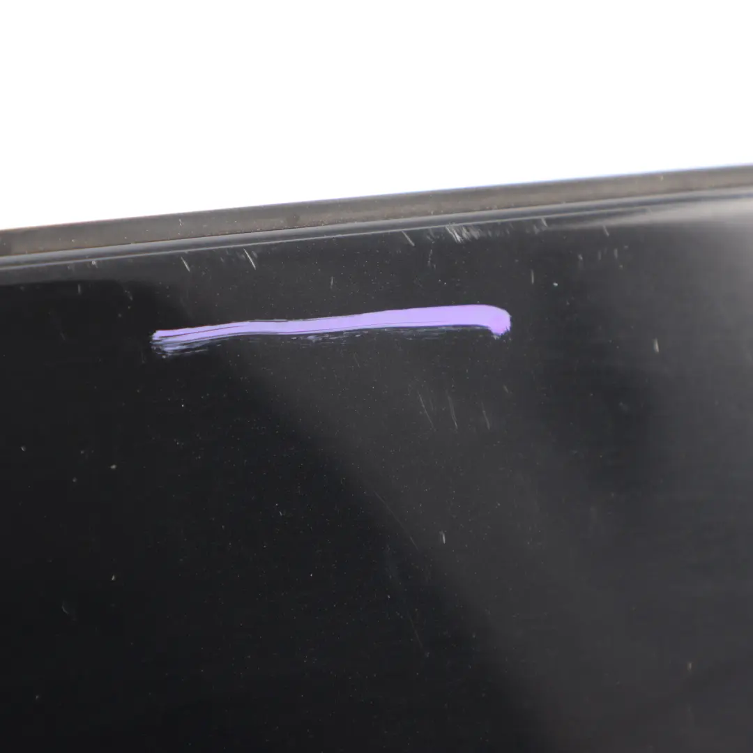 Mercedes W176 Boot Tailgate Rear Spoiler Kosmos Black Metallic - 191 - SKU A1767900100-KB2 - Part number A1767900100