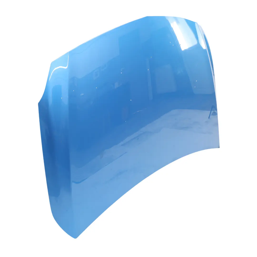 Hood Bonnet Trim Panel Cover South Seas Blue Metallic - 162 to Mercedes W176 with Part number A1768800057 Mercedes W176 Hood Bonnet Trim Panel Cover South Seas Blue Metallic - 162 - SKU A1768800057-SSB - Part number A1768800057