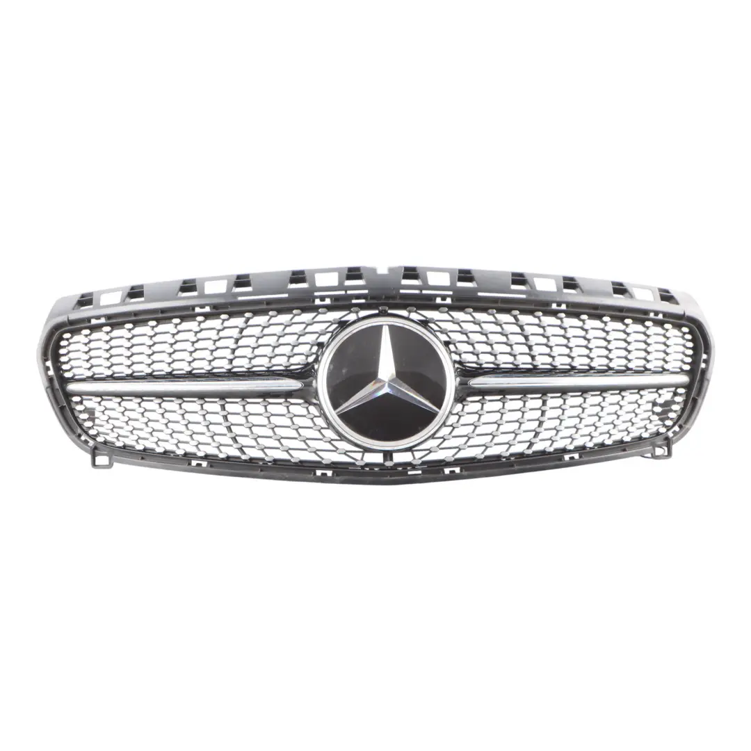 Bumper Front Grille Moulding Strip Chrome to Mercedes W176 with Part number A1768802083 Mercedes W176 Bumper Front Grille Moulding Strip Chrome - SKU A1768802083 - Part number A1768802083