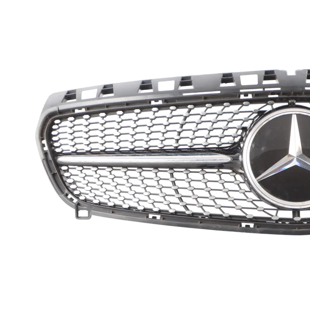 Bumper Front Grille Moulding Strip Chrome to Mercedes W176 with Part number A1768802083 Mercedes W176 Bumper Front Grille Moulding Strip Chrome - SKU A1768802083 - Part number A1768802083